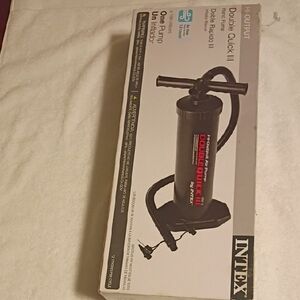 Intex Double Quick III Hand Pump - Black